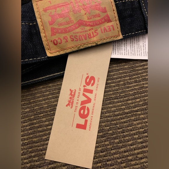 NWT Levi’s 52x29 Big & Tall. 559 Relaxed Straight Jeans. - Picture 6 of 9